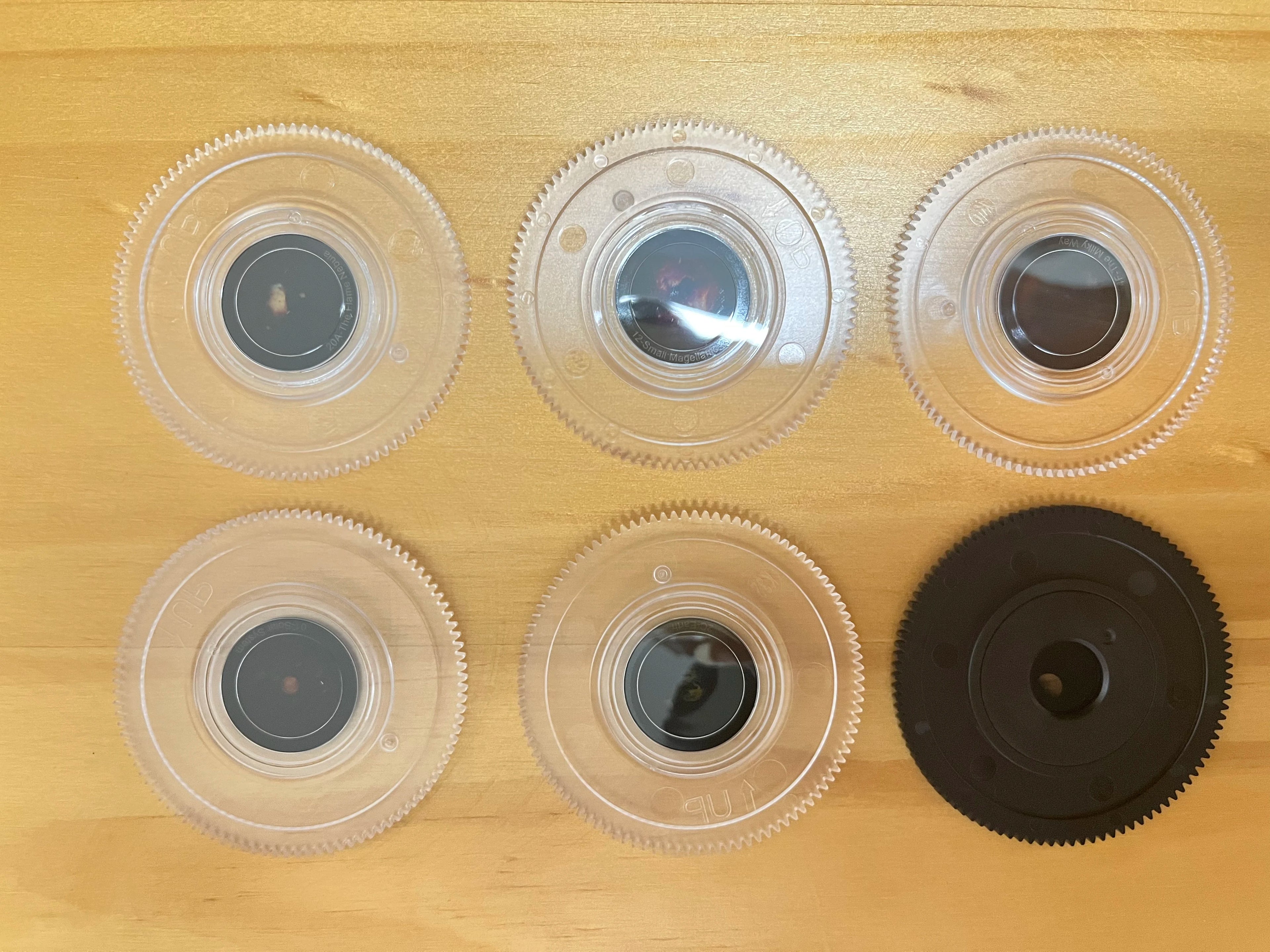 Night Light Galaxy Projector Starry Sky Projector Planetarium Lamp 6 Pack (Projector Not Included)