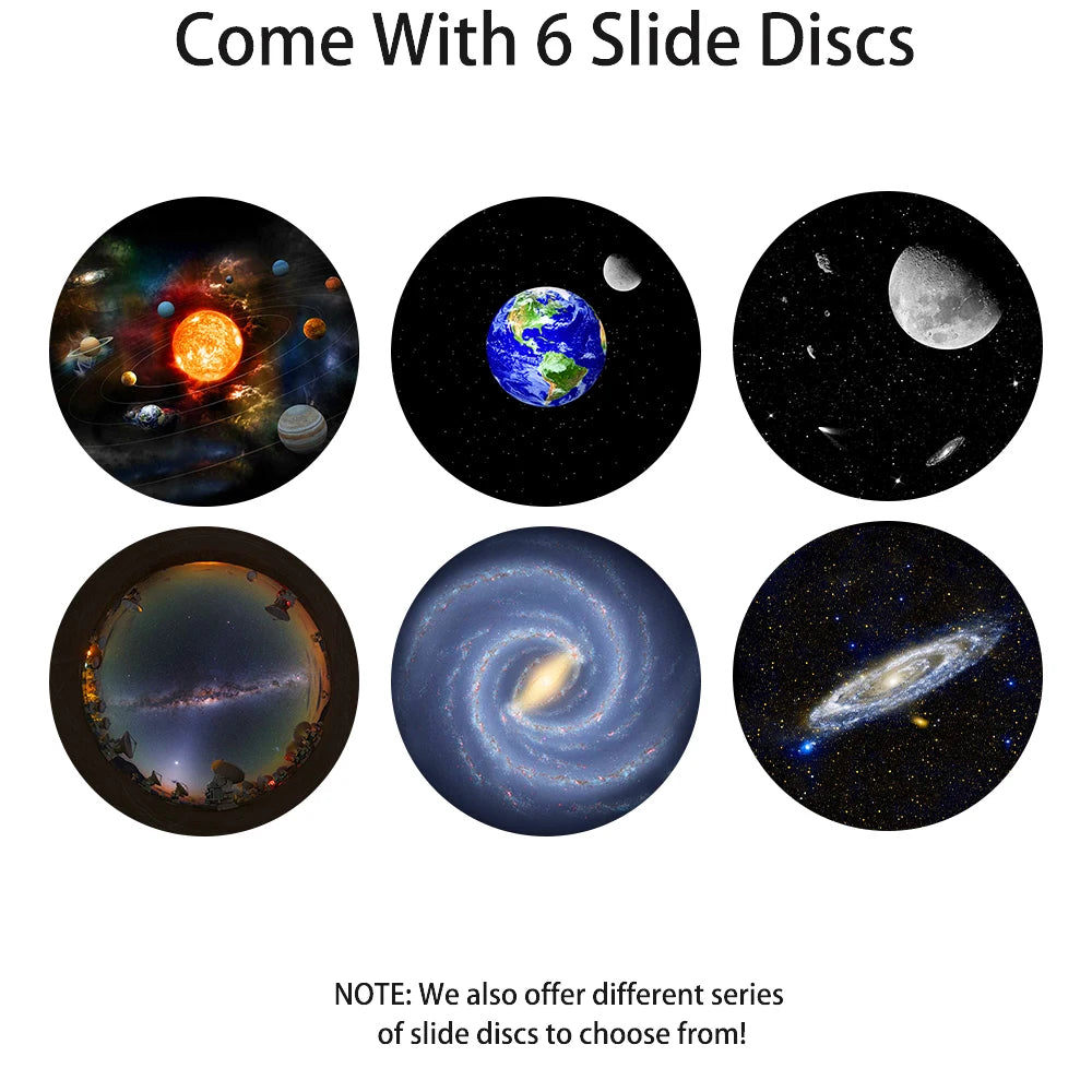 Night Light Galaxy Projector Starry Sky Projector Planetarium Lamp 6 Pack (Projector Not Included)