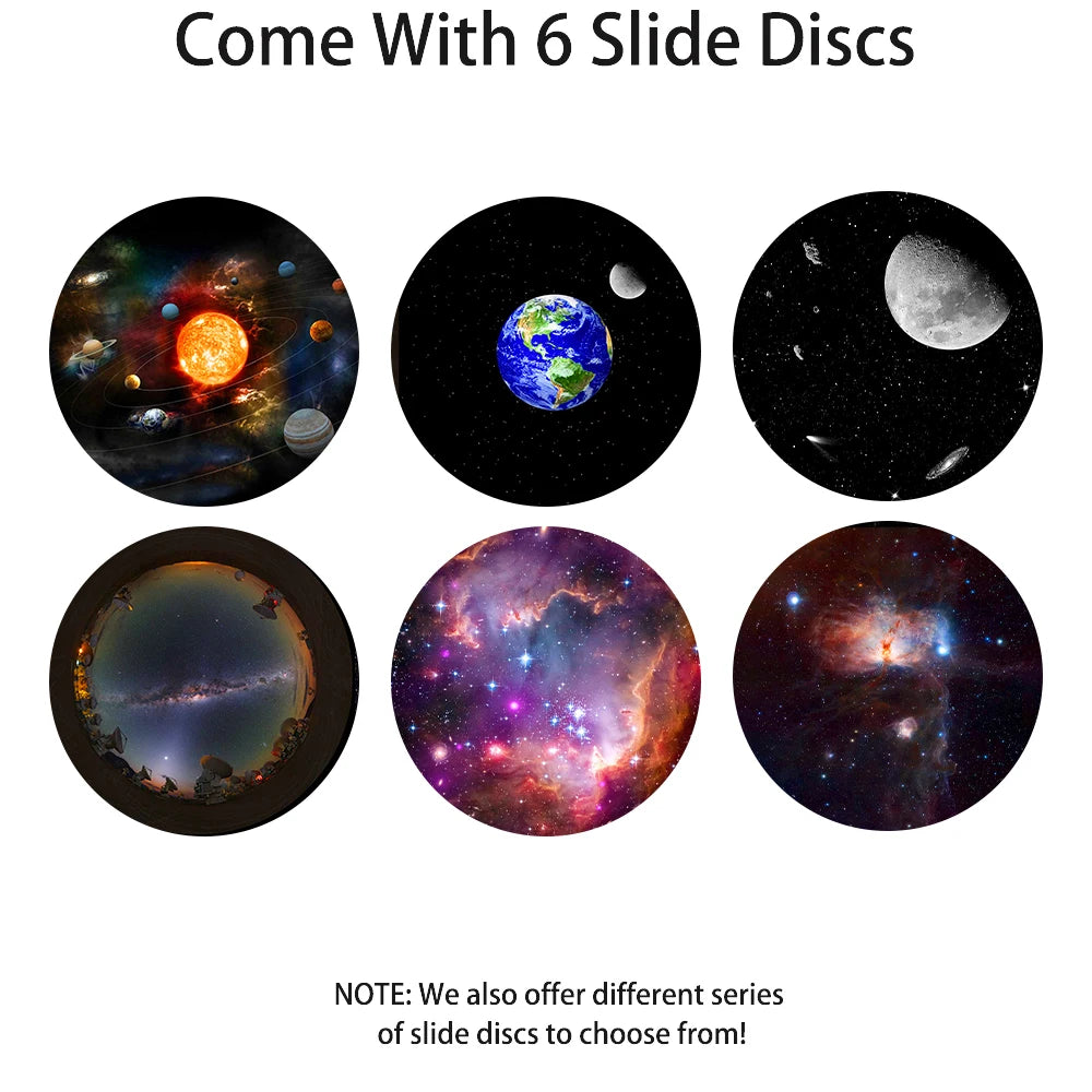 Night Light Galaxy Projector Starry Sky Projector Planetarium Lamp 6 Pack (Projector Not Included)