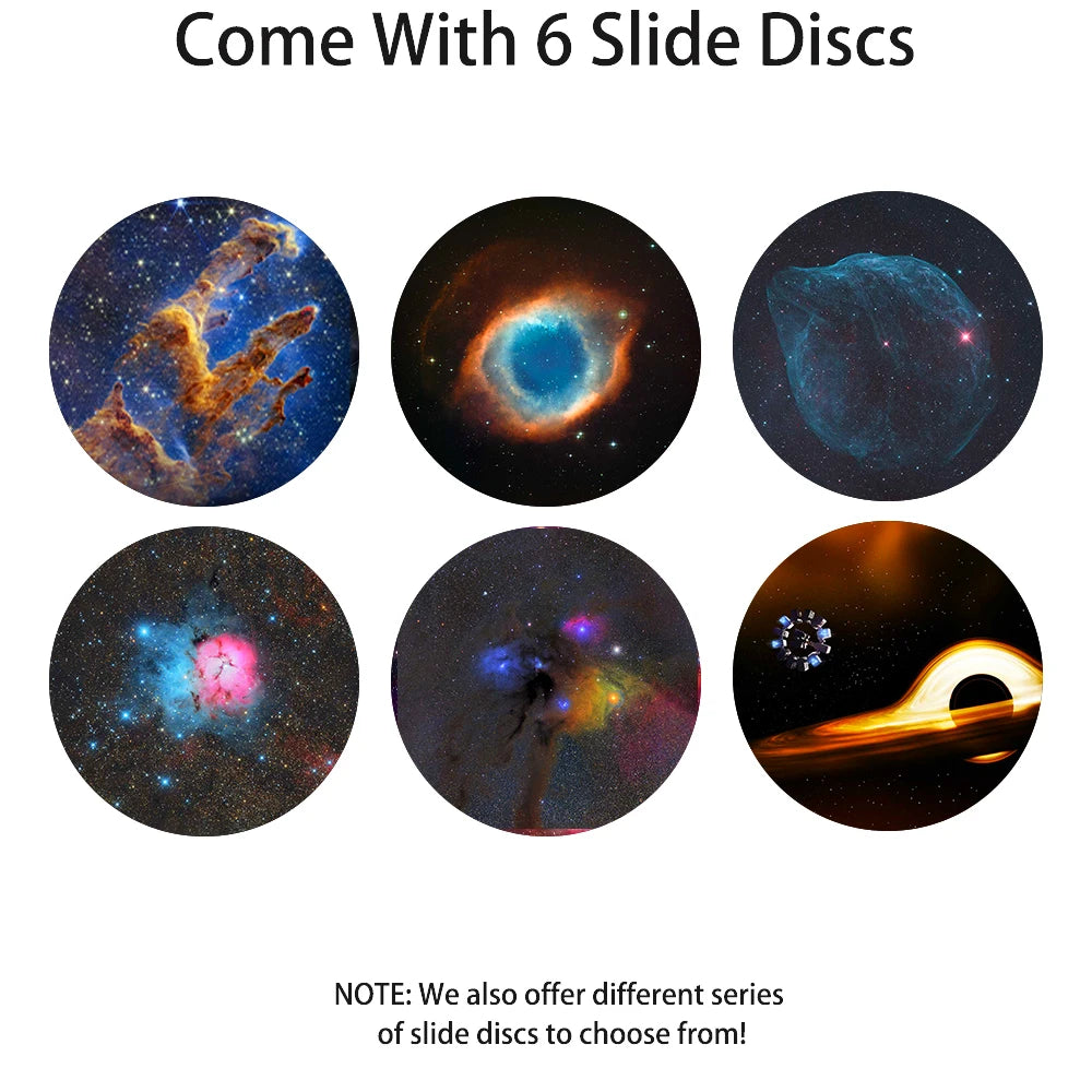 Night Light Galaxy Projector Starry Sky Projector Planetarium Lamp 6 Pack (Projector Not Included)