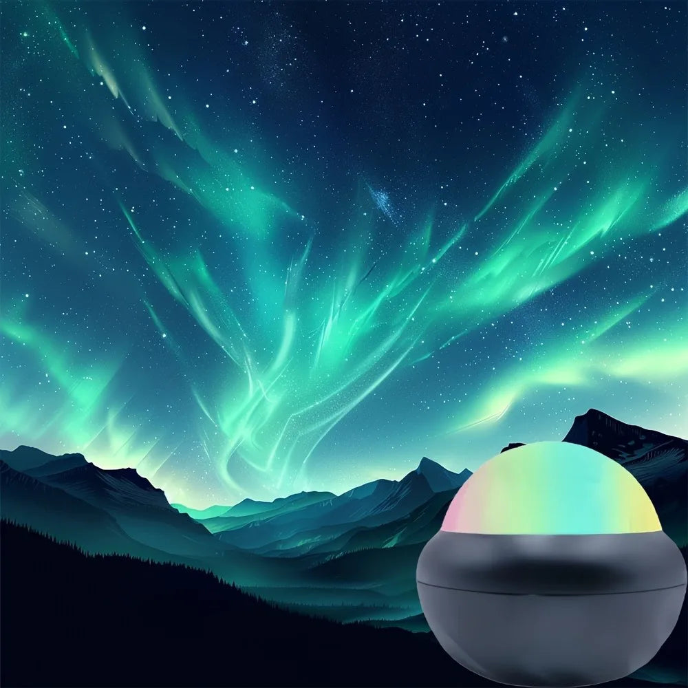 USB Powered Galaxy Lamp with Remote Water Ripple & RGB Color Changing for Home Decor