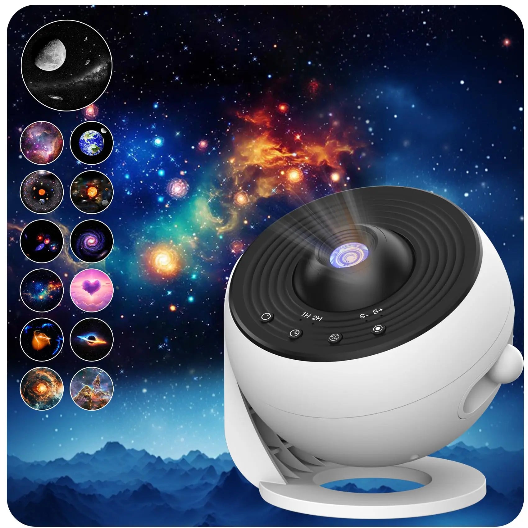 Galaxy Projector Star Projector Planetarium Starry Sky Night Light for Kids Adults Space Ceiling Projectors for Home Decor(Remote Control)