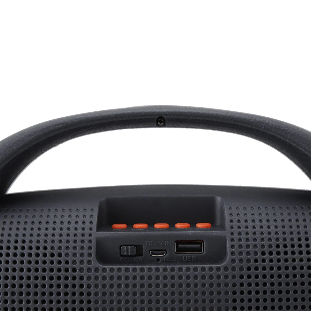 1000W Bluetooth Speaker LED Light Portable Outdoor Speakers Dual 3'' Subwoofer Sound Box Support