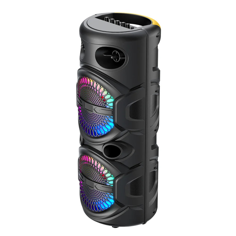 3000W Portable Bluetooth Speaker Sub woofer Heavy Bass Sound System Party Dj Rechargeable Led Light Loud Speaker