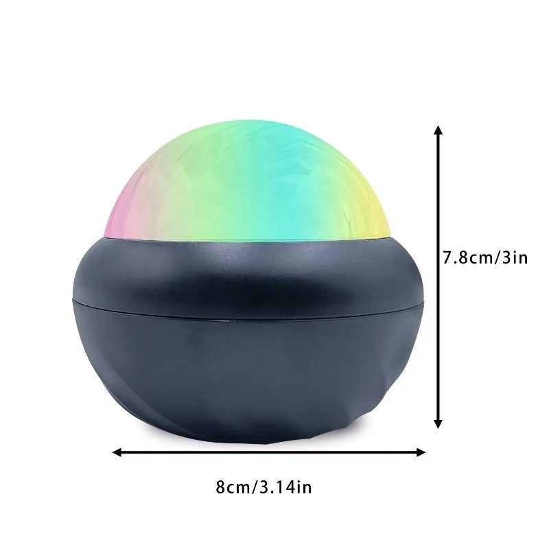 USB Powered Galaxy Lamp with Remote Water Ripple & RGB Color Changing for Home Decor