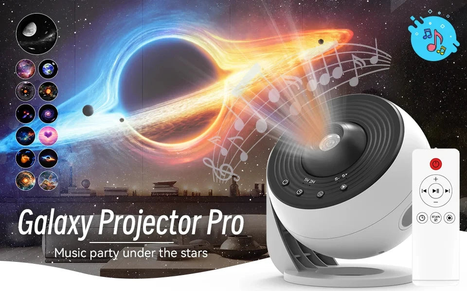 Galaxy Projector Star Projector Planetarium Starry Sky Night Light for Kids Adults Space Ceiling Projectors for Home Decor(Remote Control)